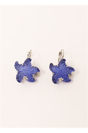 Earrings with Capri blue star Preziosi di Capri | FMR2002BLU